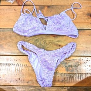 Lahana swim crinkle bikini set